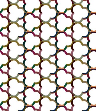 Süslemeli vektör illüstrasyonu, kopyalama alanı için soyut arkaplan