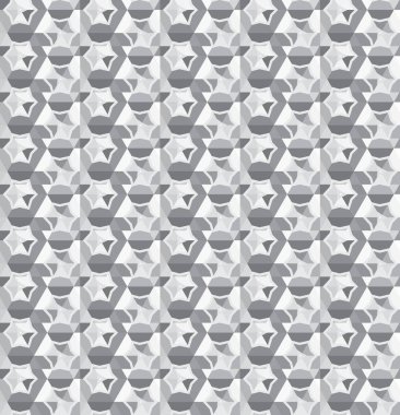Geometrik şekilli kusursuz desen vektör çizimi