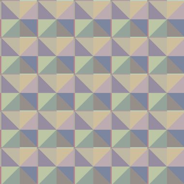 Geometrik şekilli kusursuz desen vektör çizimi
