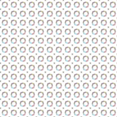 Geometrik şekilli kusursuz desen vektör çizimi