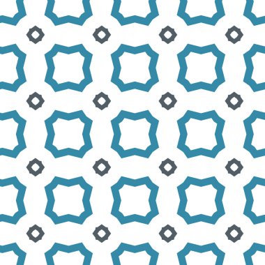 Geometrik şekilli kusursuz desen vektör çizimi