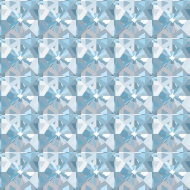 Geometrik şekilli kusursuz desen vektör çizimi