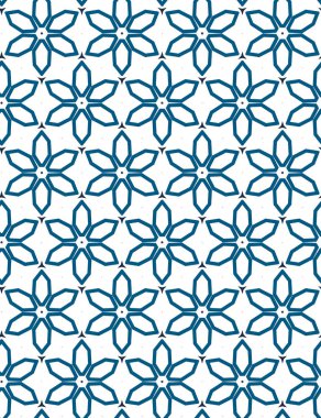 Geometrik şekilli kusursuz desen, vektör illüstrasyonu