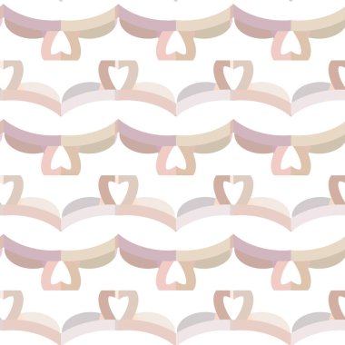 Geometrik şekilli kusursuz desen vektör çizimi