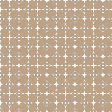 Geometrik şekilli kusursuz desen vektör çizimi