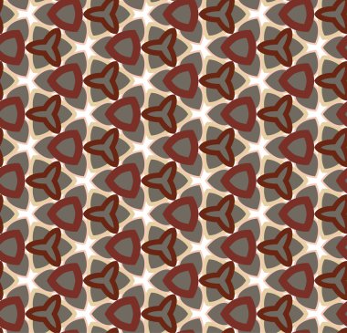 Soyut geometrik şablonun vektör çizimi