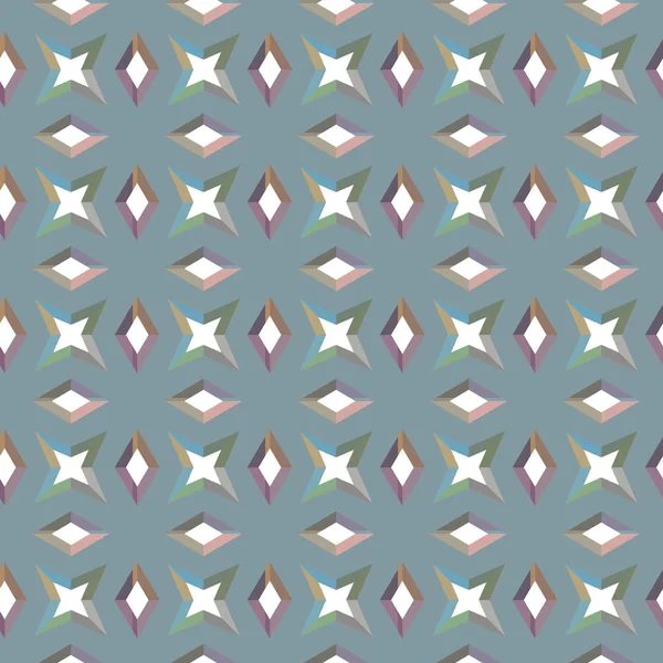 Abstrakter Hintergrund Farbenfrohes Webmuster Retro Karierte Textur Geometrisch Karierte Illustration — Stockvektor