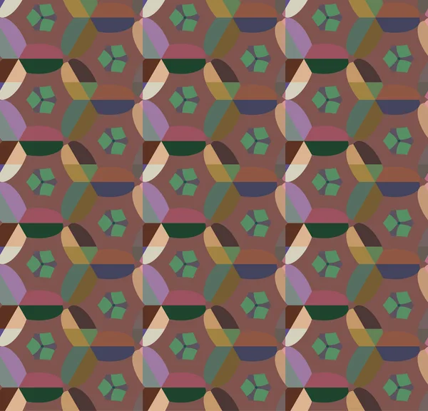 Geometrical Watercolor Texture Repeat Modern Pattern — Stock Vector