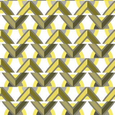 Geometrik şekilli kusursuz desen vektör çizimi