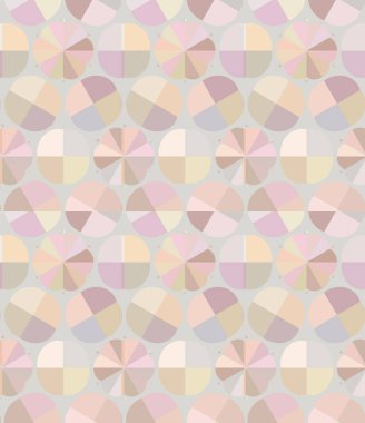 Geometrik şekilli kusursuz desen vektör çizimi