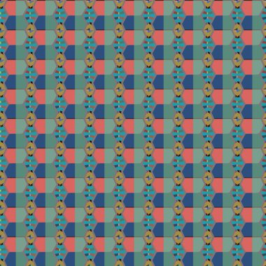 Süslemeli vektör illüstrasyonu, kopyalama alanı için soyut arkaplan