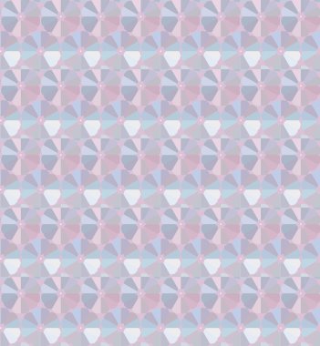 Geometrik şekilli kusursuz desen vektör çizimi