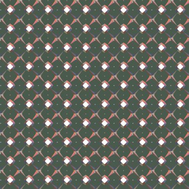 Geometrik şekilli kusursuz desen vektör çizimi