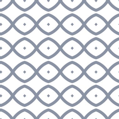 Geometrik şekilli kusursuz desen vektör çizimi