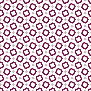 Geometrik şekilli kusursuz desen vektör çizimi