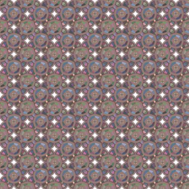 Geometrik şekilli kusursuz desen vektör çizimi