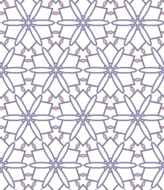 Geometrik şekilli kusursuz desen, vektör illüstrasyonu