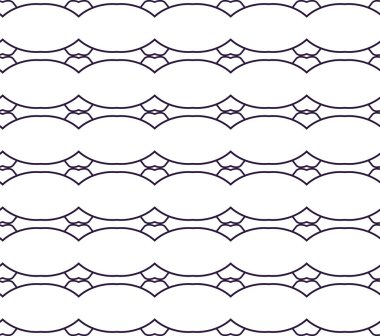 Geometrik şekilli kusursuz desen vektör çizimi