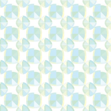 Geometrik şekilli kusursuz desen vektör çizimi