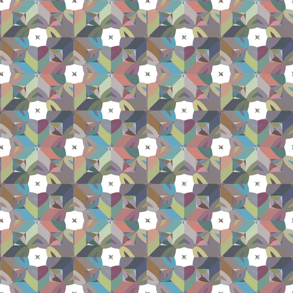 Abstracte Textuur Veelkleurig Gingham Patroon Retro Kruisende Gestreepte Achtergrond Geometrische — Stockvector