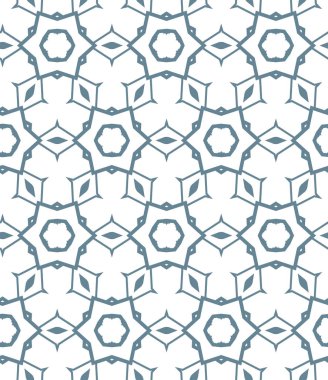 Geometrik şekilli kusursuz desen vektör çizimi