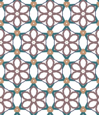 Süslemeli vektör illüstrasyonu, kopyalama alanı için soyut arkaplan