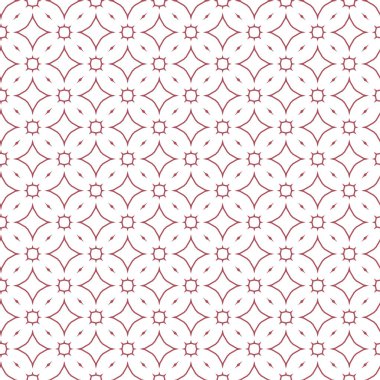 Geometrik şekilli kusursuz desen vektör çizimi