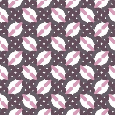 Geometrik şekilli kusursuz desen vektör çizimi