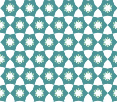 Geometrik şekilli kusursuz desen vektör çizimi