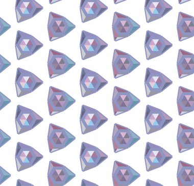 Geometrik şekilli kusursuz desen vektör çizimi