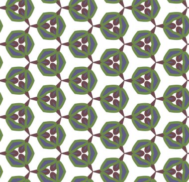 Süslemeli vektör illüstrasyonu, kopyalama alanı için soyut arkaplan