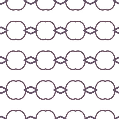 Geometrik şekilli kusursuz desen vektör çizimi