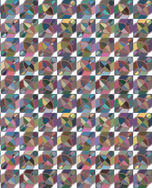 Süslemeli vektör illüstrasyonu, kopyalama alanı için soyut arkaplan