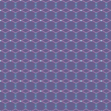 Geometrik şekilli kusursuz desen vektör çizimi