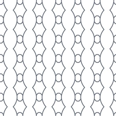 Geometrik şekilli kusursuz desen vektör çizimi