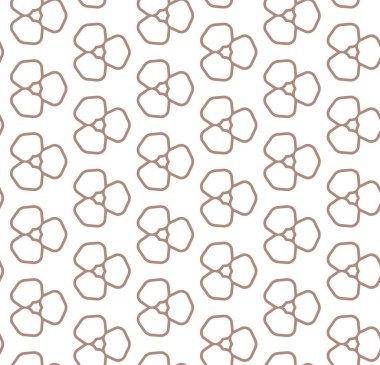 Geometrik şekilli kusursuz desen vektör çizimi