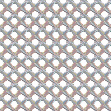 Kusursuz soyut geometrik model vektör çizimi 