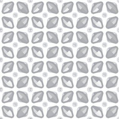 Geometrik şekilli kusursuz desen vektör çizimi