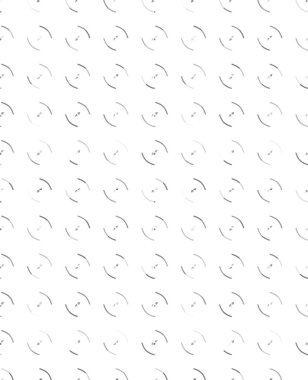 Gözlüklü kusursuz desen.  