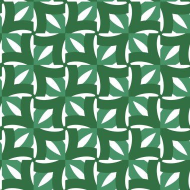 Geometrik şekilli kusursuz desen vektör çizimi