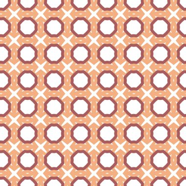 Geometrik şekilli kusursuz desen vektör çizimi