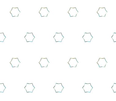 Geometrik şekilli kusursuz desen vektör çizimi