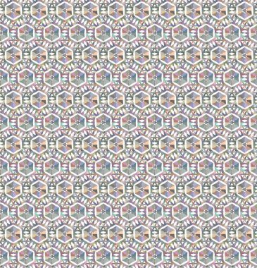 Süslemeli vektör illüstrasyonu, kopyalama alanı için soyut arkaplan