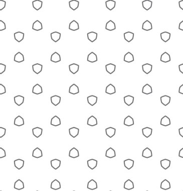 Geometrik şekilli kusursuz desen vektör çizimi