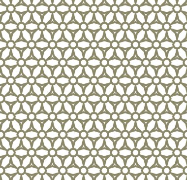 Geometrik şekilli kusursuz desen vektör çizimi