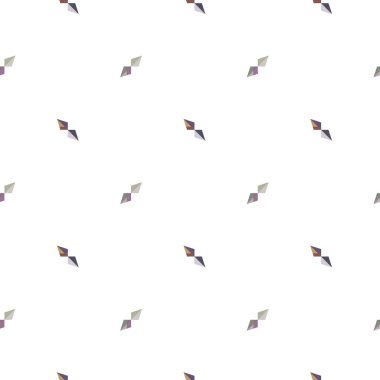 Geometrik şekilli kusursuz desen vektör çizimi