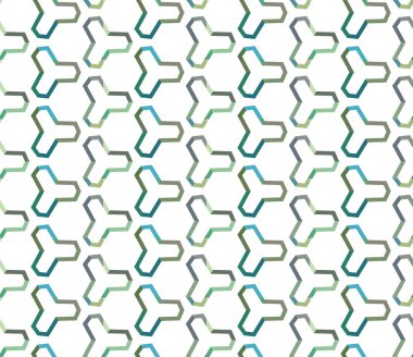 geometrik şekilli kusursuz desen.