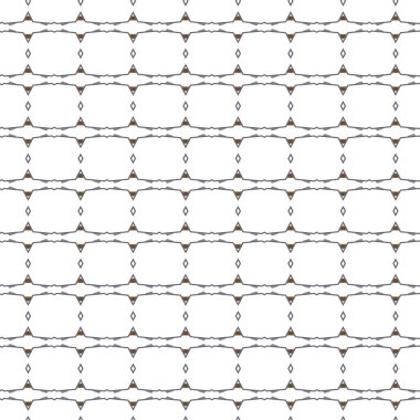 Geometrik şekilli kusursuz desen vektör çizimi