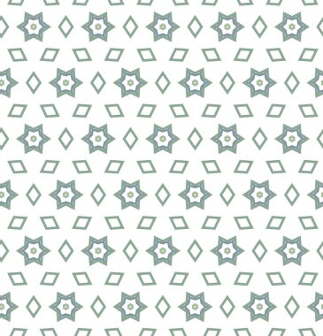 Geometrik şekilli kusursuz desen vektör çizimi