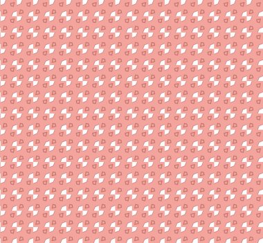 Geometrik şekilli kusursuz desen vektör çizimi